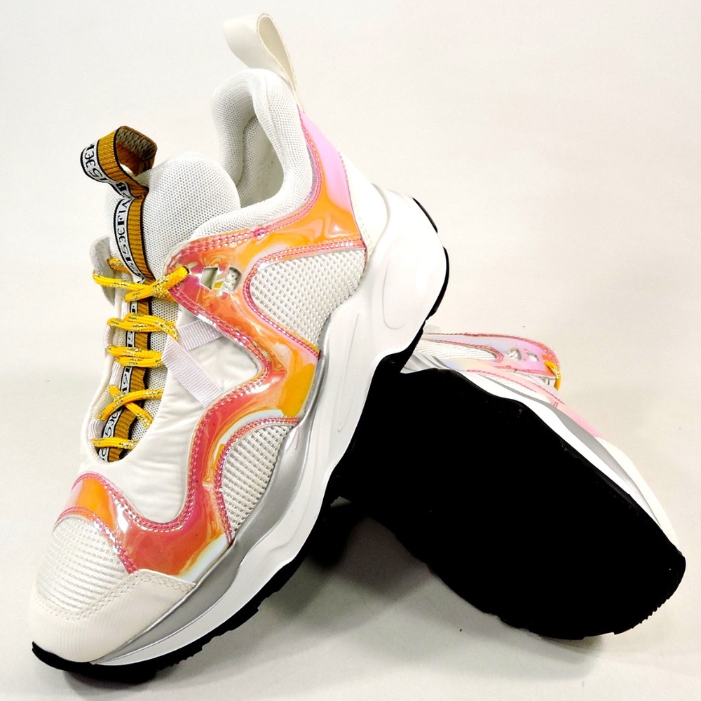 FABI 🇮🇹 Women's Soft Leather Comfort Fashion Sneakers - Picture 8 of 9